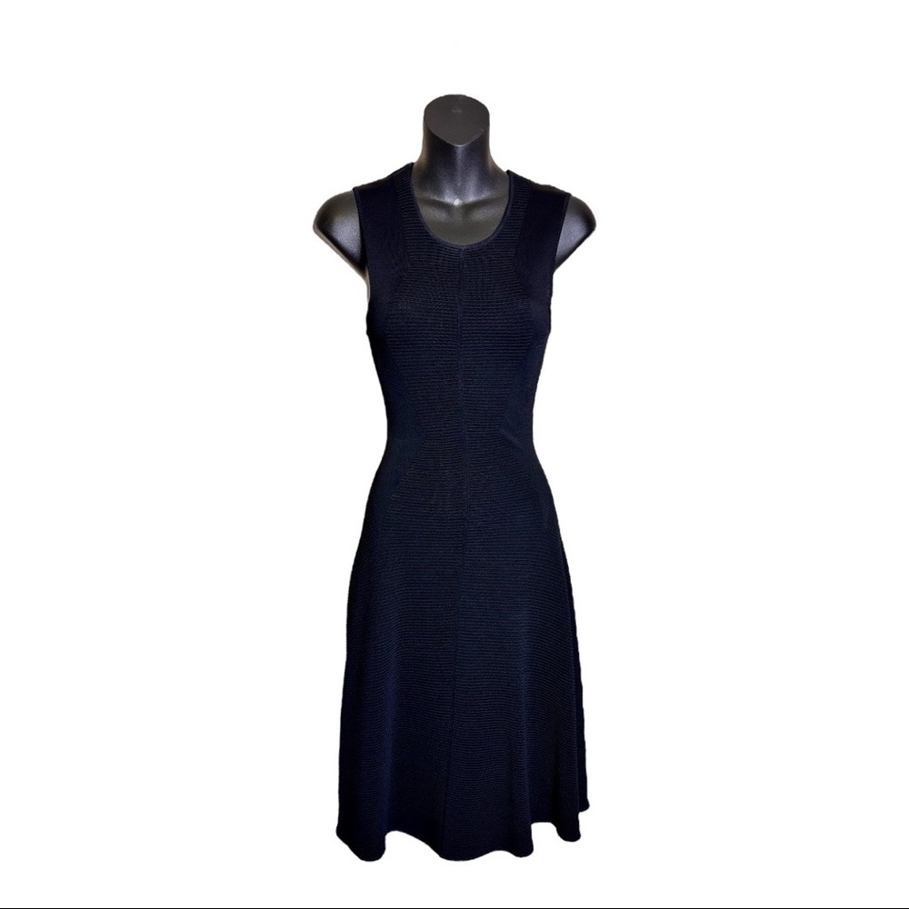 Faith Connexion Ribbed Bodycon Flare Dress
